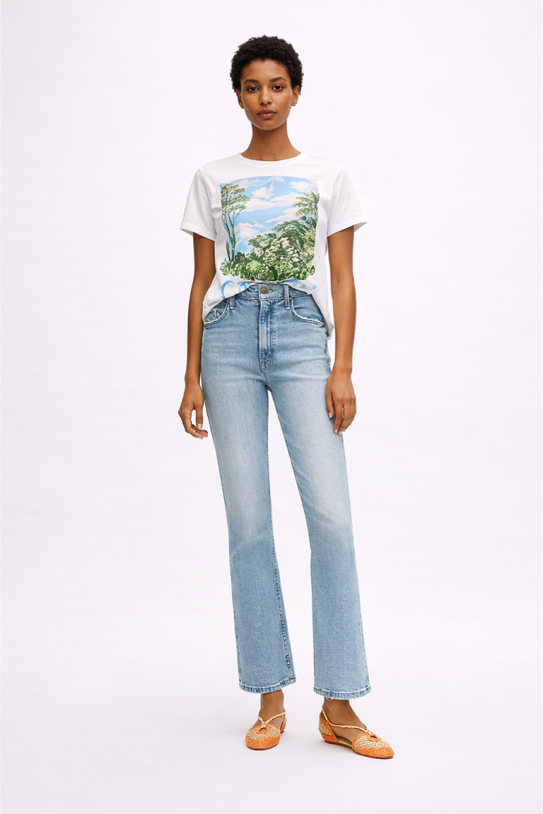 Jean sur-mesure bootcut taille haute – Infinite Motion | HOLDENIM