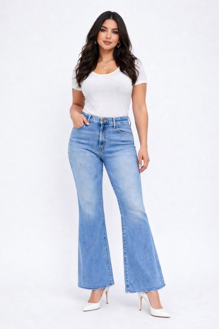 Jean sur-mesure flare taille moyenne – Urban Sculpt | HOLDENIM
