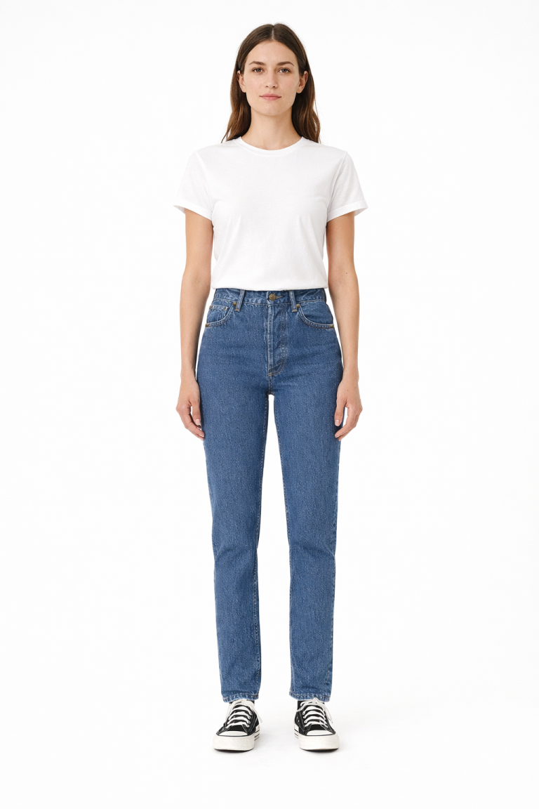 Jean sur-mesure coupe droite taille haute – Modern Heritage 2 | HOLDENIM