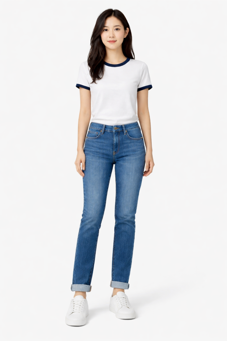 Jean sur-mesure coupe droite taille basse – Eclipse Flow 2 | HOLDENIM