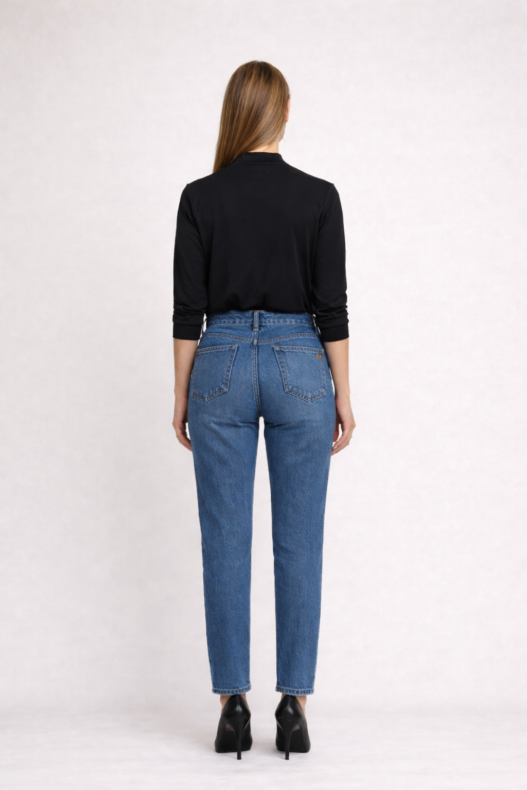 Jean sur-mesure coupe droite taille moyenne – Deep Horizon - SG706 - Vue 2