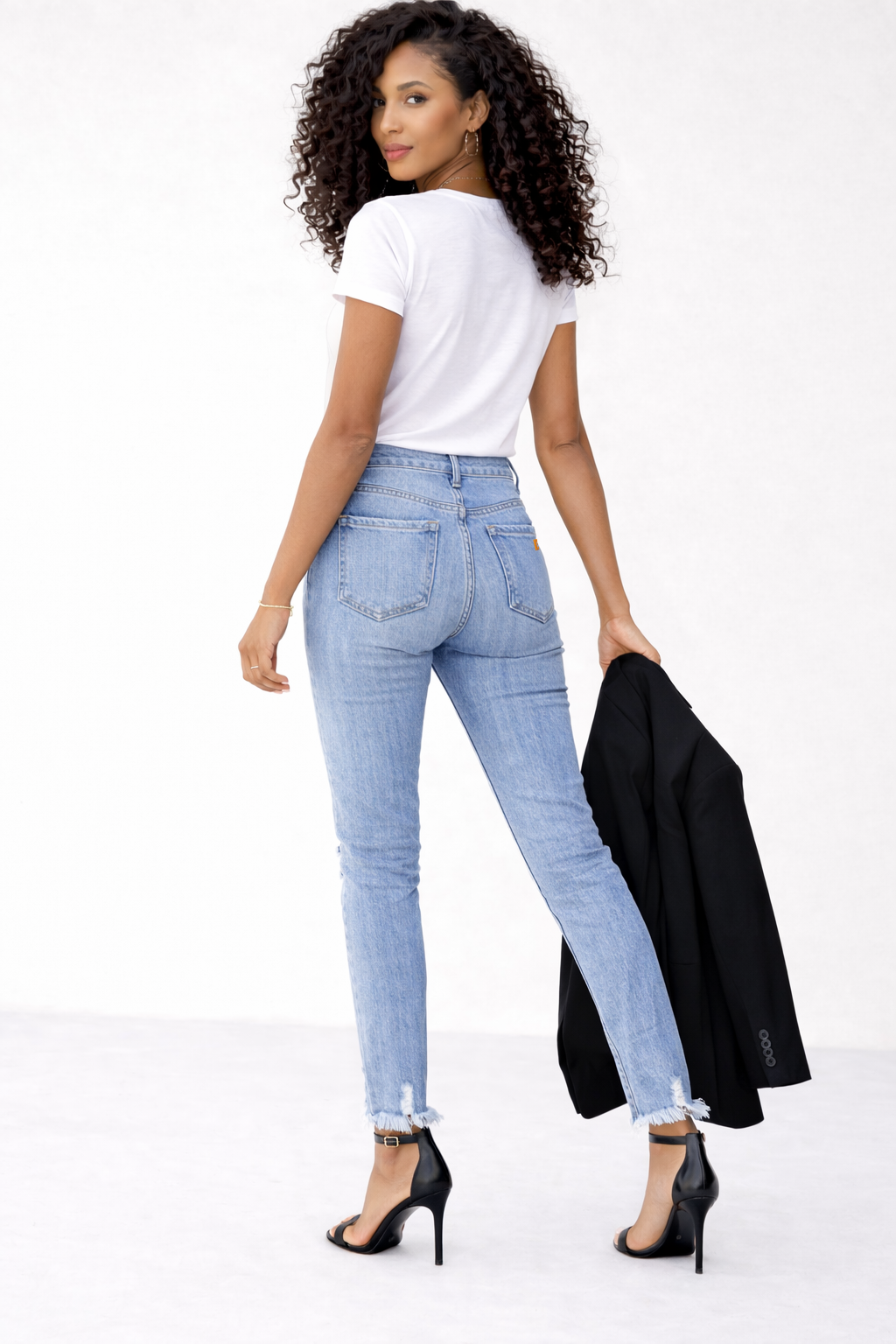 Jean sur-mesure jean taille moyenne – Fluid Identity 3 - SL603 - Vue 2