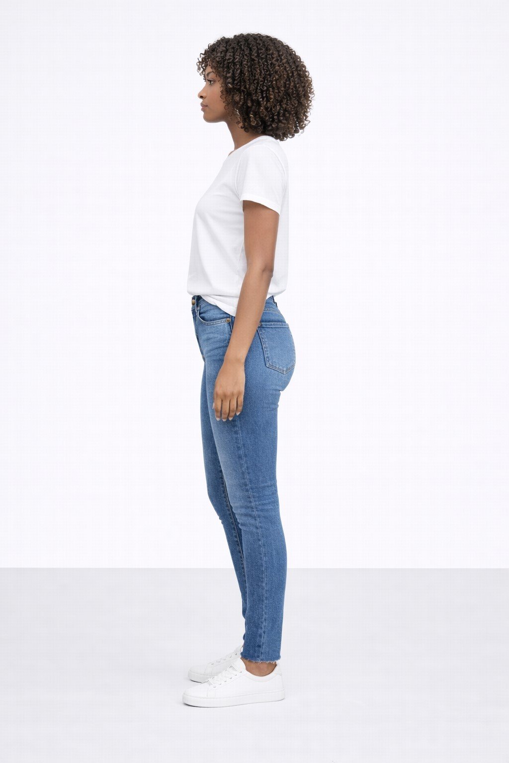 Jean sur-mesure skinny taille basse – Elevated Confidence 2 - SS503 - Vue 3