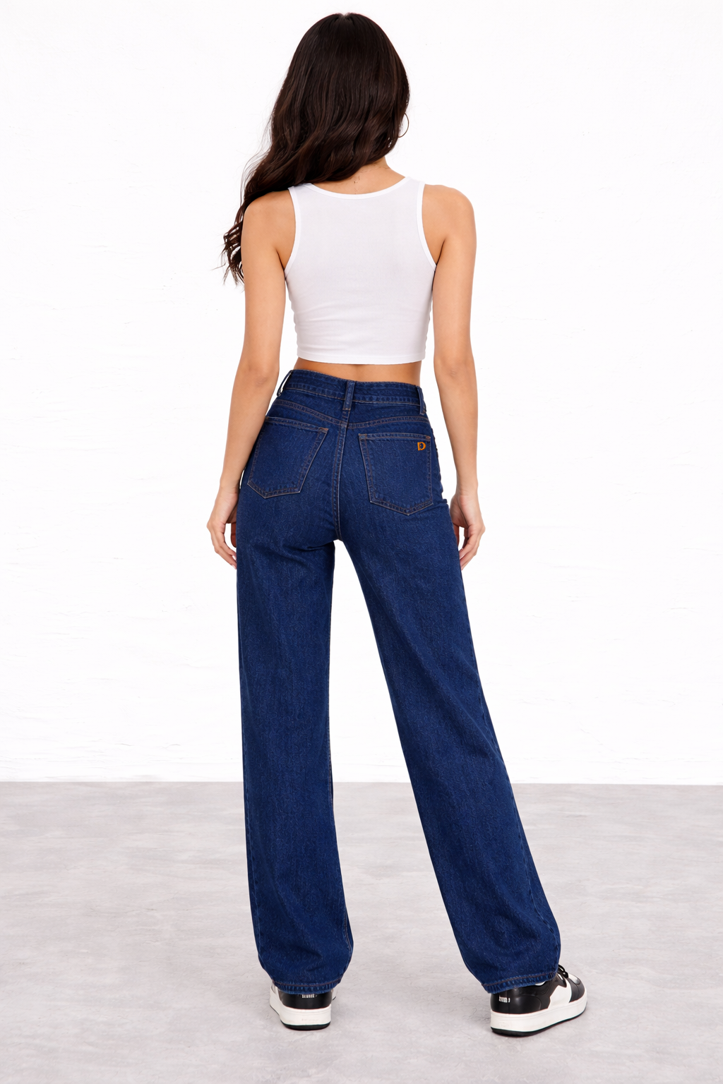Jean sur-mesure wide leg taille haute – Urban Sculpt 3 - WH802 - Vue 2