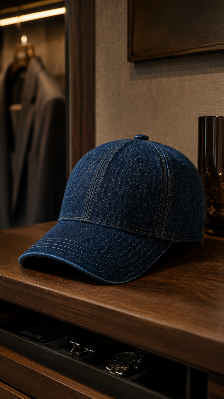 Casquette Denim Signature
